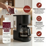 Viskeysta No-Pre-Soak Descaling Solution,Compatible with Ninja Coffee Makers, 500ml Bottle for 4 Uses