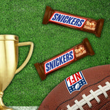 SNICKERS Full Size Chocolate Candy Bars, 11.16oz bag, 6 Bars per bag
