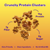 Magic Spoon High Protein Granola Low Sugar - 3 Pack, Peanut Butter - Low Carb Sugar Free Protein Snacks & Breakfast Food - Grain & Gluten Free Granola