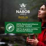 Nabob Bold Full City Dark - 340g/12 oz., Recyclable Flavor-Lock Package {Imported from Canada}