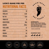 Heartbeat Hot Sauce Co. | Lion's Mane Piri Piri, 6 oz.