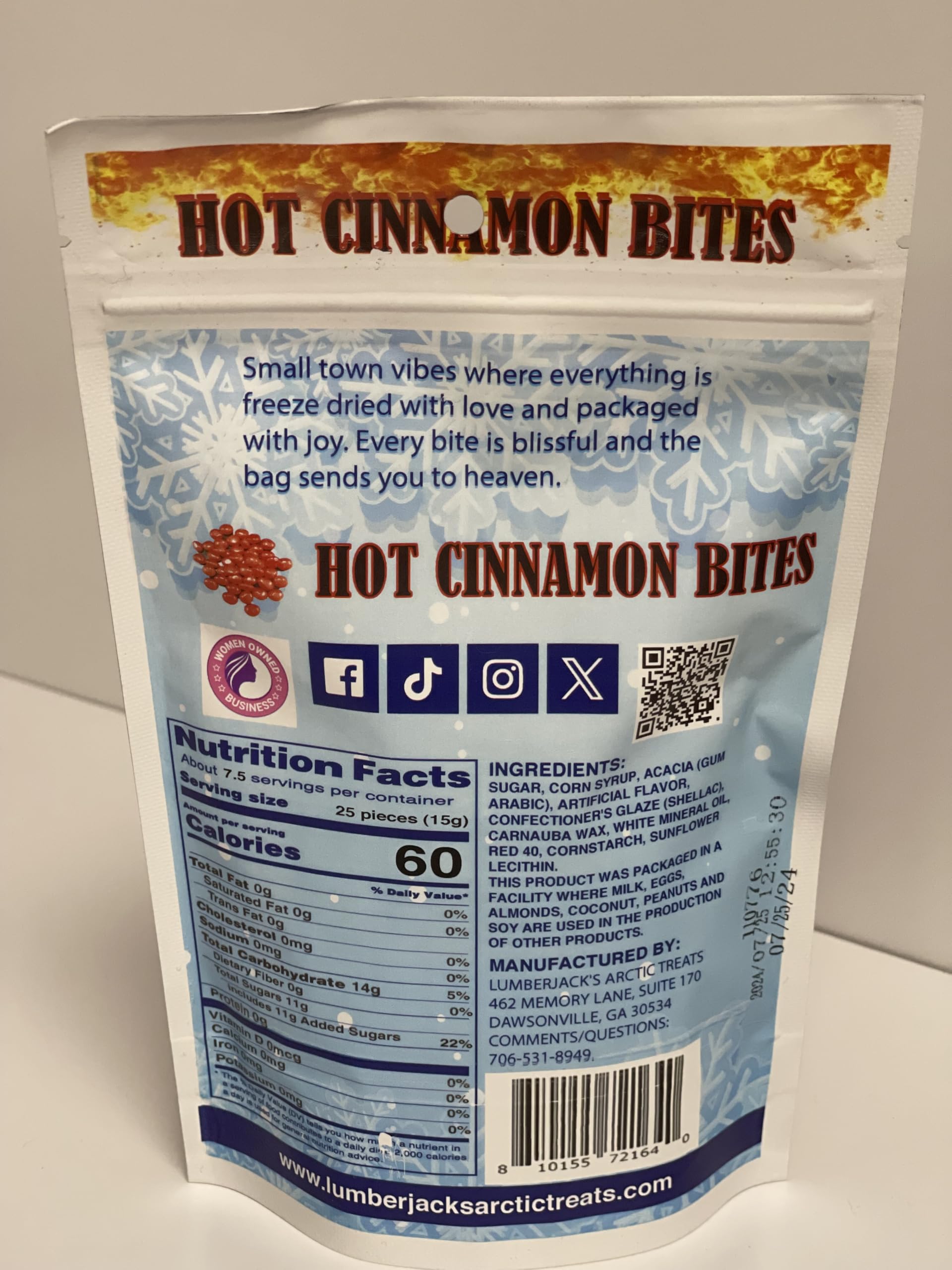 Hot Cinnamon Bites (4oz)