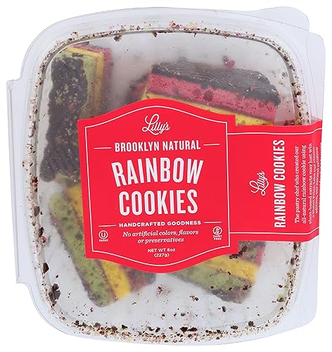 LILLYS HOMESTYLE BAKE SHOP Rainbow Cookie, 8 OZ