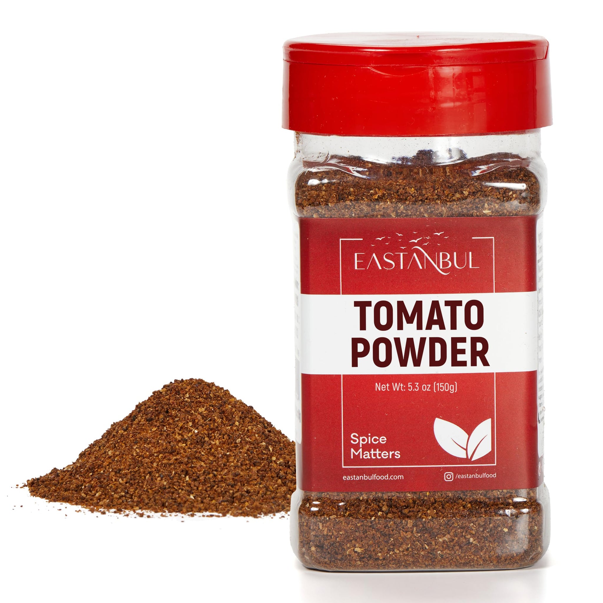 Eastanbul Tomato Powder, Tomato Powder For Cooking, Ground Pure Dried Seasoning, Flavor Enhancing%100 Natural, Everyday Use, Top Culinary Grade