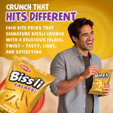 Bissli Falafel Flavored Crunchy Wheat Snack Perfect Lunch Snack for Kids & Adults 2.5oz Bag (Pack of 24)
