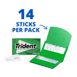 Trident Spearmint Gum (Pack of 4)