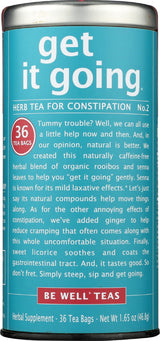 The Republic of Tea, Get It Going Tea, 36-Count