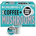 Incredibrew Organic Mushroom Coffee Pods, Keto Friendly with No Sugar; 2000mg Mushrooms (Lion's Mane, Chaga, Reishi, Miatake, Shiitake); Medium-Dark