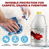 General Chemical Stain Shield Spray - Safe Fabric Protector Spritz and Stain Guard 5816 for Upholstery, Carpets, Rugs, Drapes & More - Impermeable