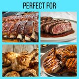 Croix Valley Kansas City BBQ Dry Rub - 3 Pack (12 oz Plastic Shaker Bottle) - Bold Savory Flavor with Balanced Sweetness - Gluten-Free, No MSG, Vegan