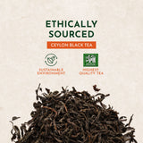 tekola Tea Co. - Organic Black tea. Premium Blend, Processed and Packed in Ceylon, Black Tea Loose Leaf Robust and Flavorful (Organic Black Tea 16