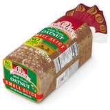 Arnold Whole Grains Small Slice Oatnut Bread, Bread Free From Artificial Colors, Flavors and Preservatives, 18 oz Loaf