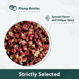 Soeos Sichuan Peppercorns, 4 Ounce(113g), Authentic Szechuan Red Peppercorn, Numbing and Tingle Effect, Less Seeds, Strong Flavor, Essential for Mapo