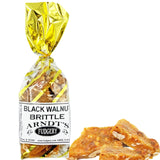 Brittle (set of 4 bags) 6 oz. per bag Homemade Arndts Fudgery DBA The Amish-Buggy (Black Walnut Brittle (4 Bags))