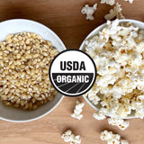 Organic White Popcorn Kernels 6 lb Bag, Non-GMO & Gluten Free, Sodium-Free, Pesticide-Free, Unsalted, Plant-Based, Sugar-Free, Old Fashioned