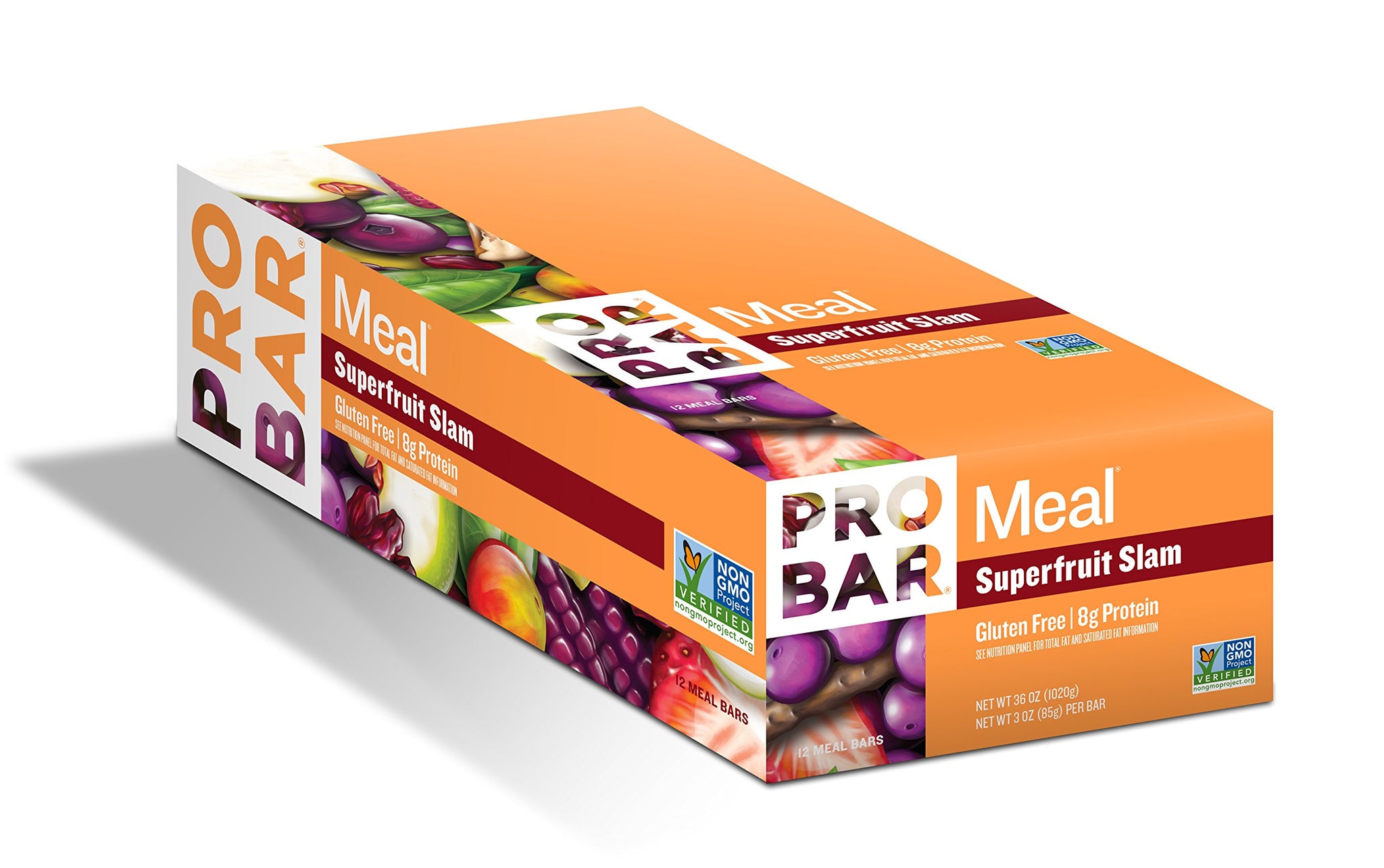 PROBAR Meal Bar, Superfruit Slam, 3 oz (Pack of 12)