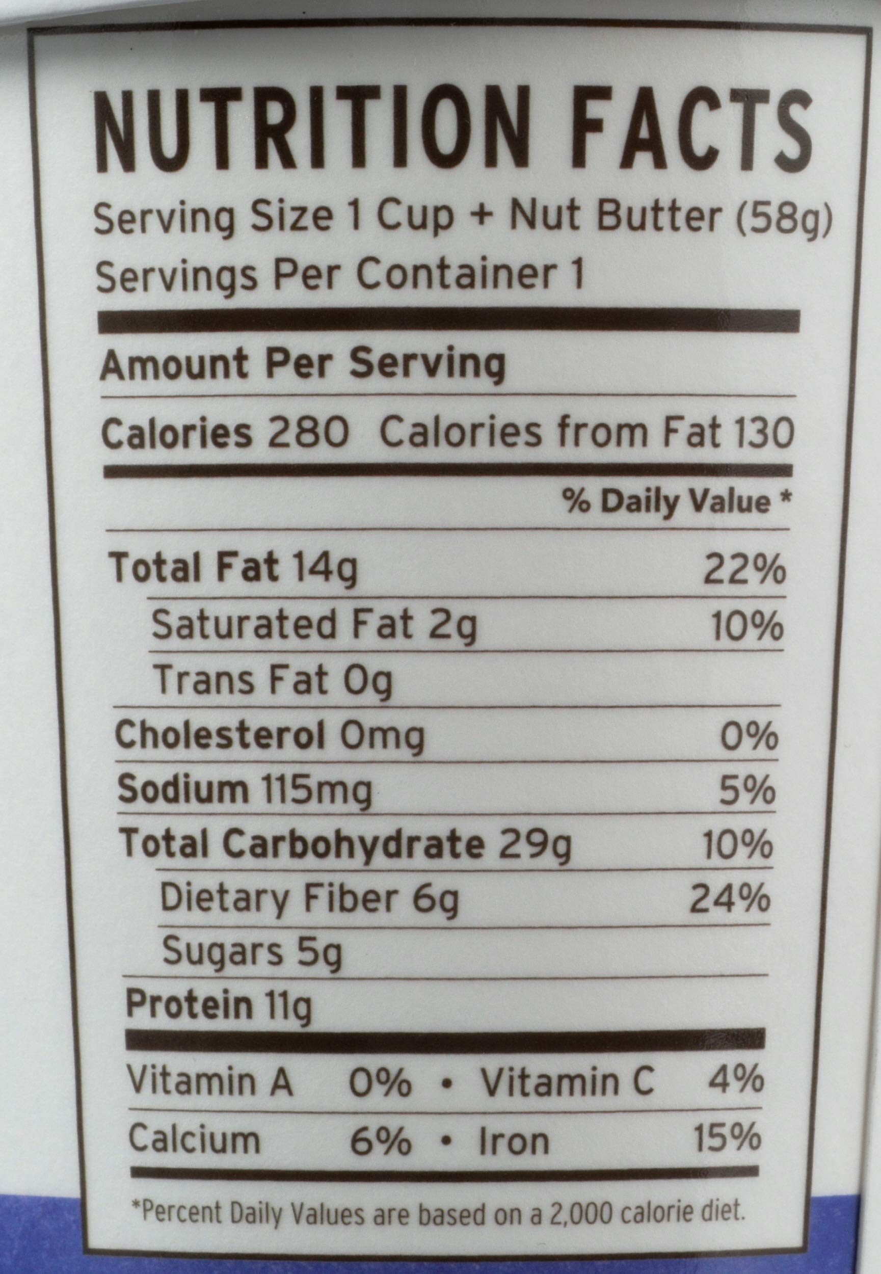 Purely Elizabeth, Oats Blueberry Walnut Collagen Protein, 2 Ounce