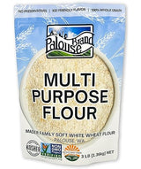 Certified Glyphosate Residue Free All Purpose Flour | 3 LBS | Whole Grain | Stone Ground | Non-GMO | 100% Non-Irradiated | Kosher | USA Grown | Field