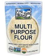 Certified Glyphosate Residue Free All Purpose Flour | 3 LBS | Whole Grain | Stone Ground | Non-GMO | 100% Non-Irradiated | Kosher | USA Grown | Field