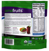 Amafruits Acai Berry Frozen Puree Pure and Unsweetened Smoothie and Bowl Packs | USDA Organic | Non-GMO Certified | Zero Sugar | Antioxidant Rich