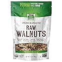 NOW Foods, Certified Organic Walnuts, Raw and Unsalted, Halves and Pieces, Good Source of Protein and Healthy Fatty Acids, Certified Non-GMO, 12-Ounce