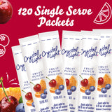 Crystal Light Sugar-Free Fruit Punch On-The-Go Powdered Drink Mix 120 Count, 30 Count (Pack of 4)