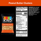 KIND Grab and Go Granola, Peanut Butter, Healthy Snacks, Gluten Free, Whole Grains and Oats, 7g Protein, 20 Count