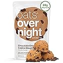 Oats Overnight - Chocolate Chip Cookie Dough - Vegan, 20g Protein, High Fiber Breakfast Shake - Gluten Free, Non GMO Oatmeal (2.6 oz per meal) (8