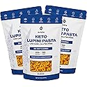 Aviate Keto Pasta Elbows - Low Carb (3g Net) Lupini Noodles, High Protein (20g), Gluten-Free, Made with Lupin Flour, Plant Based Vegan, Keto-Friendly