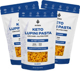 Aviate Keto Pasta Elbows - Low Carb (3g Net) Lupini Noodles, High Protein (20g), Gluten-Free, Made with Lupin Flour, Plant Based Vegan, Keto-Friendly