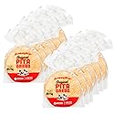 Joseph's Original White Pita Bread - Low Calorie - Kosher and Vegan - Fresh Baked - 12 Pack (4 Count per Pack, 48 Pitas Total)
