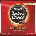 Nescafe Instant Coffee, Taster's Choice Light Roast, Foodservice Coffee, 3.7 oz Pouch