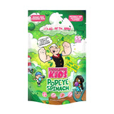 Popeye’s Spinach Sugar Free Gum by Bubblegum Kids | Topical Fruit Flavor, Sugarless Gum with Xylitol | Vegan, Low Calorie Candy for Kids & Adults |