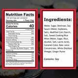 Otafuku Gluten Free Eel Sauce, Japanese Unagi Sauce for Sushi Rolls, Sashimi, Rice and Poke, Restaurant Bulk Size 83.8 Oz (1/2 Gallon)