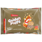 Malt-O-Meal Golden Puffs Breakfast Cereal, Sweetened Puffed Wheat, Bulk Family Size, 25 oz Resealable Bag