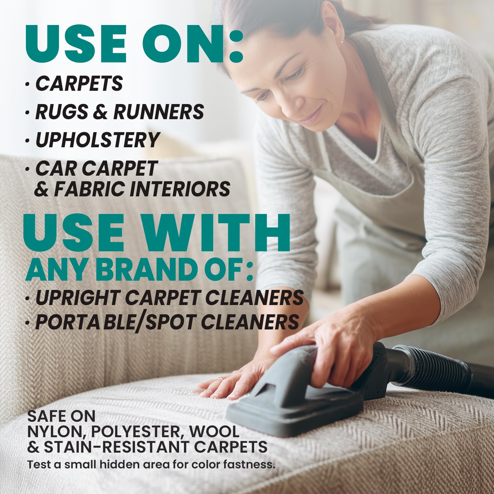 Uncle Todd's Carpet Cleaner Powder for Machines | Makes 30 Gallons of Carpet Cleaner Solution | Enzyme Formula Carpet Deodorizer | Removes Pet Odors