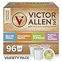 Victor Allen's Coffee Around The World Variety Pack (Brazil Primo, Kenya Supreme, Kona Blend, Papua New Guinea), 96 Count, Single Serve Coffee Pods