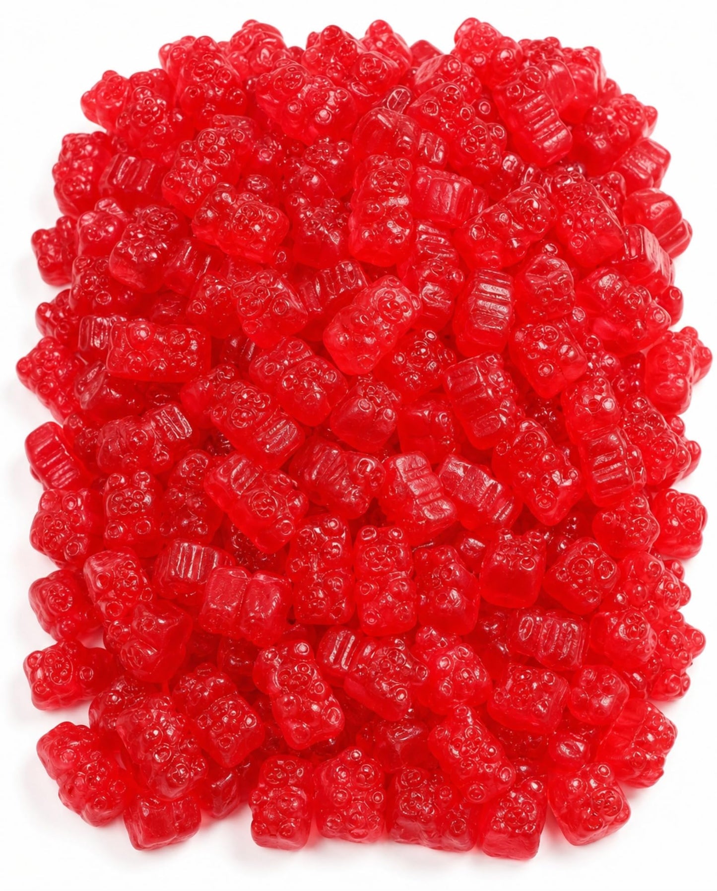 Cinnamon Juju Bears Candy - Spicy Hot Cinnamon Gummy Bears, Chewy Red-Hot Classic JuJu Bears, Bulk 5 Pound Bag, Old-Fashioned Fiery Cinnamon Flavor
