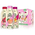 Saint James Iced Tea - Organic Black & Green Tea - Non GMO, Gluten Free, Low Calorie & Low Sugar - Party Variety Pack, 12 Pack (16 fl oz each)