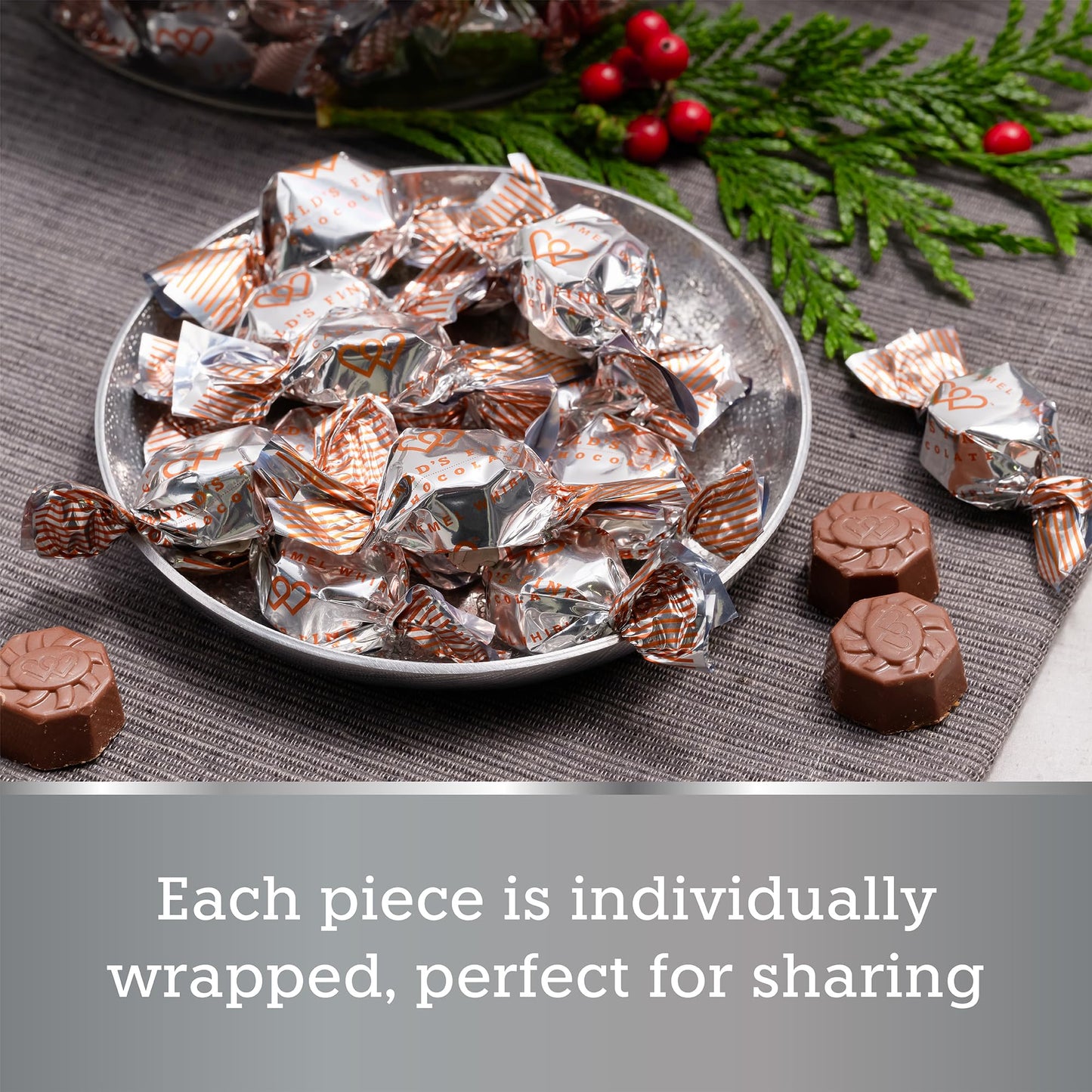 Caramel Whirls - 1 lb - World's Finest Chocolate