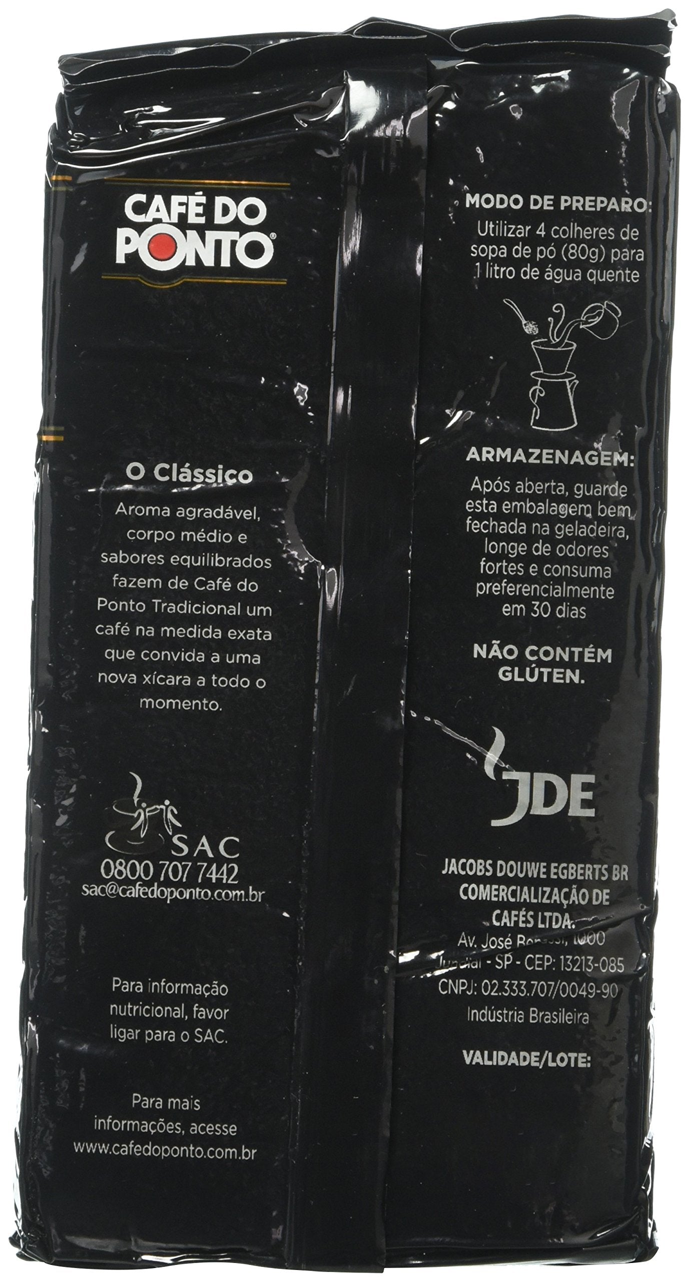Cafe Do Ponto Coffee - Tradicional- 17.6 , One Pack