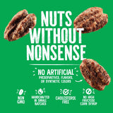 Emerald Nuts Kettle Glazed Pecans (1-Pack), 5oz Resealable Bag, Kosher Dairy Certified, Non-GMO, Contains No Artificial Preservatives, Flavors or