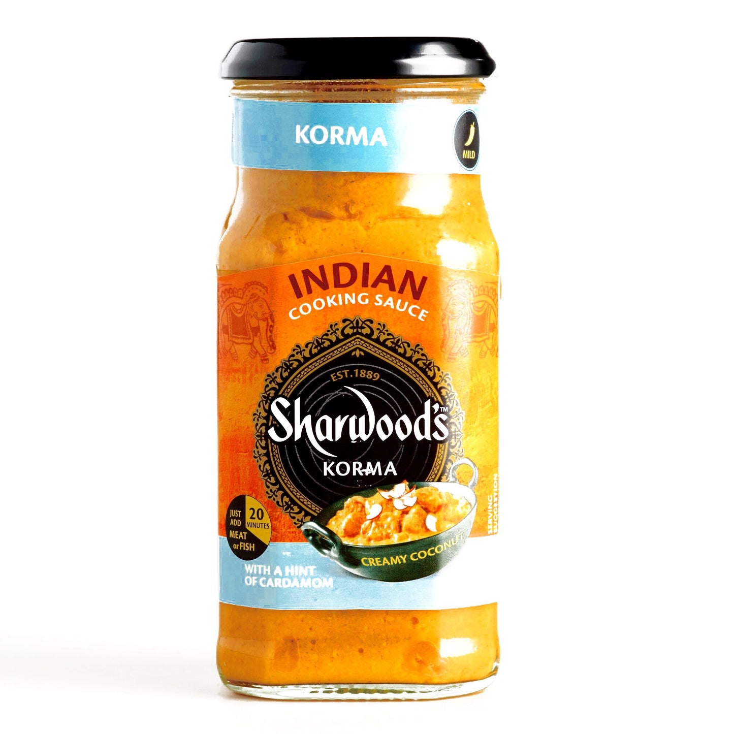 Sharwoods Korma Cooking Sauce 14.1 oz each (1 Item Per Order)