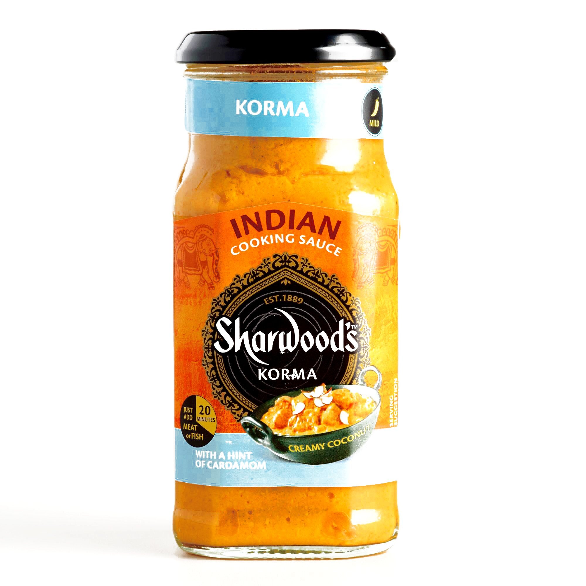 Sharwoods Korma Cooking Sauce 14.1 oz each (1 Item Per Order)
