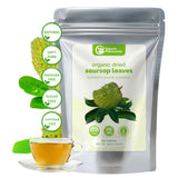 Organic Pharmacist Dried Soursop Leaves, Graviola Leaf, Guanabana, Guyabano Leaf, Used for Tea and Extract, Soursop Bitters for Tea, 30G, 80+ Whole