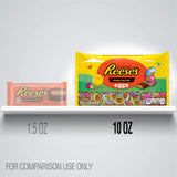 REESE'S Milk Chocolate Peanut Butter Eggs Candy, Easter, 10 oz Bag