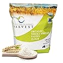 Early Morning Harvest Organic Whole Wheat Pastry Flour - Made from Non-GMO Whole Wheat - Stone Ground Pastry Flour for Baking and Cooking, Whole