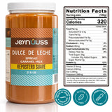 Jeynuuss Dulce de Leche Caramel Spread 2.5 LB (40 oz) - Repostero Thick Arequipe Cajeta for Cake Filling, Pastry & Piping Bag - Bake Stable, No Palm