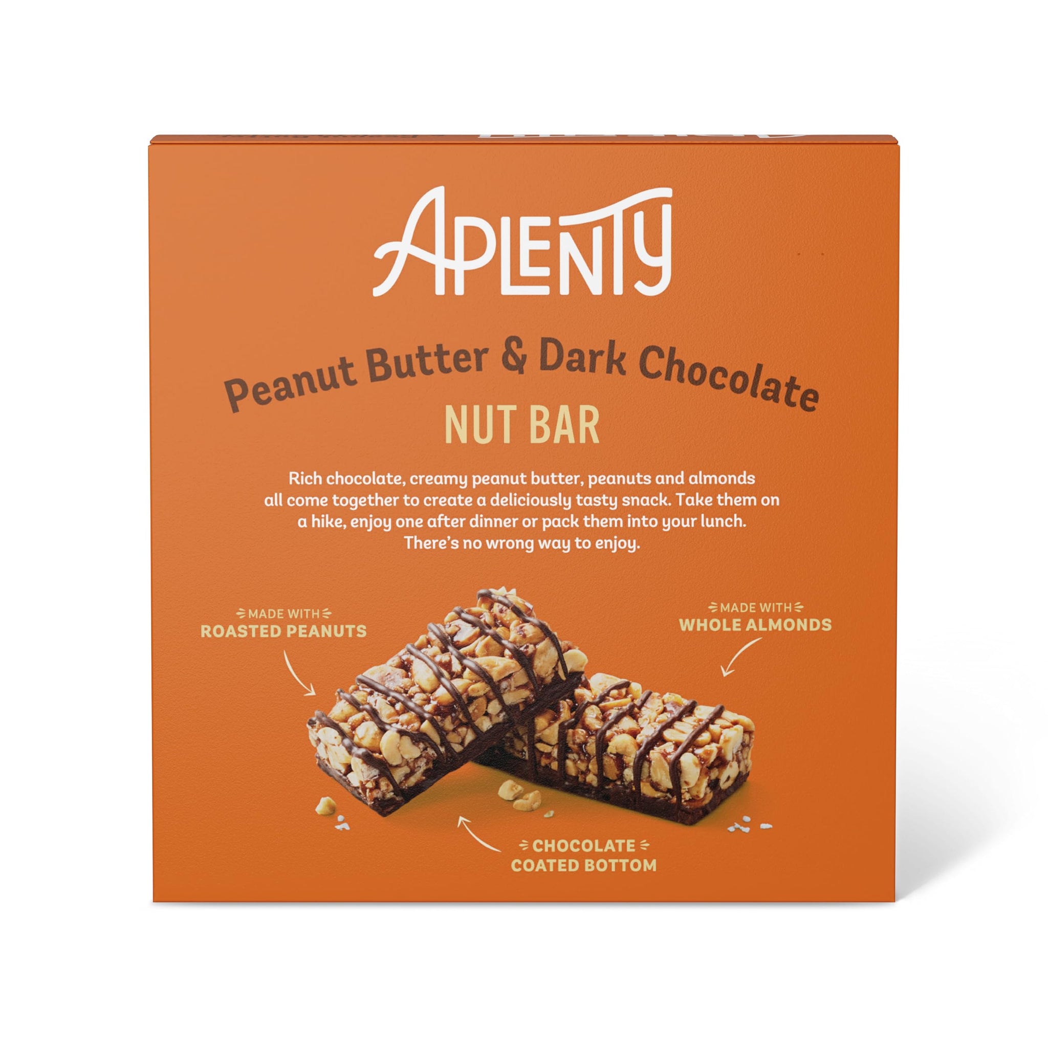 Aplenty Dark Chocolate Peanut Butter Nut Bar