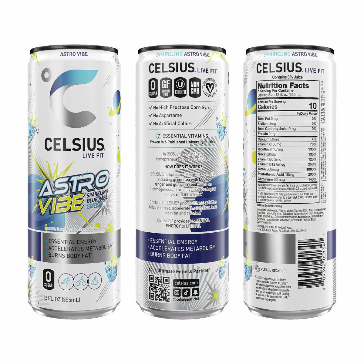 Celsius Astro Vibe 12oz